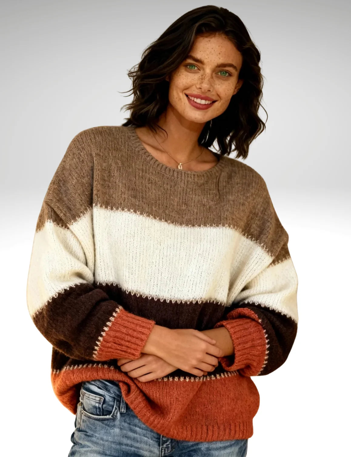 Millfield | Hearthside Colourblock Jumper