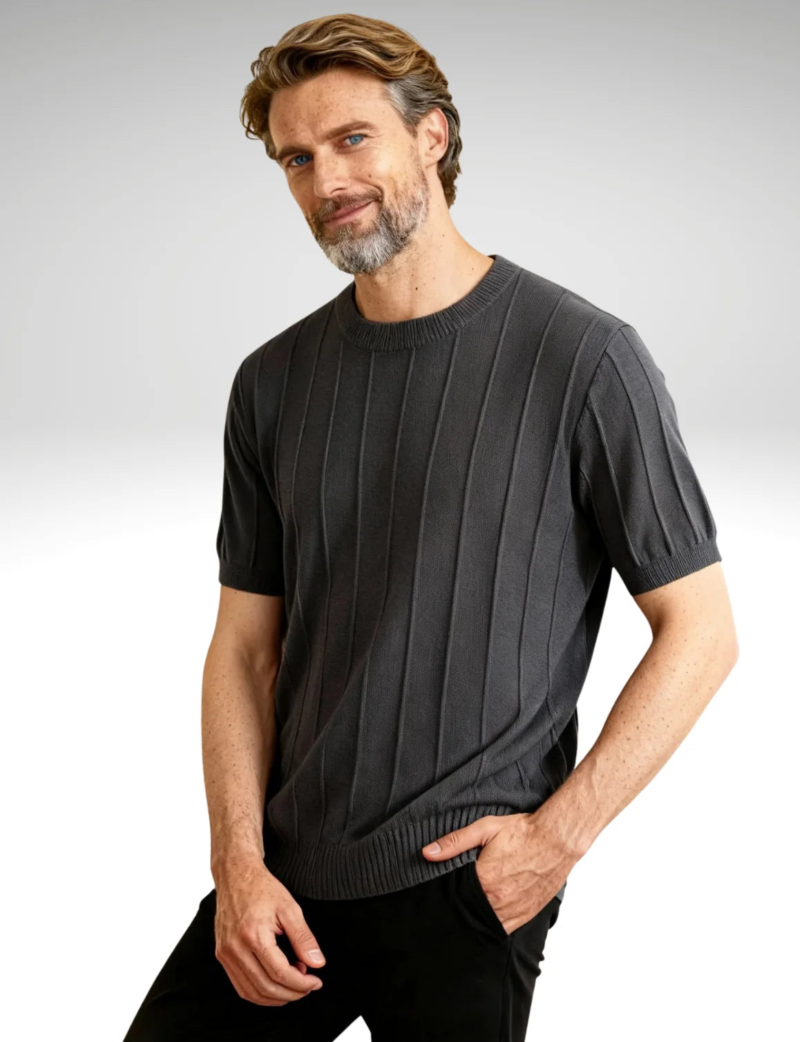 Millfield Studio Textured Knit Tee