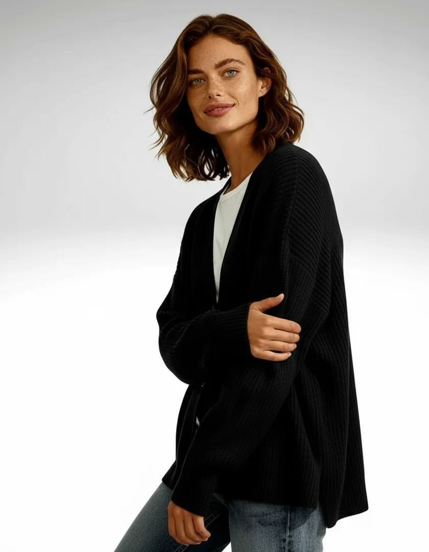 Millfield | Oversized Rib Cardigan