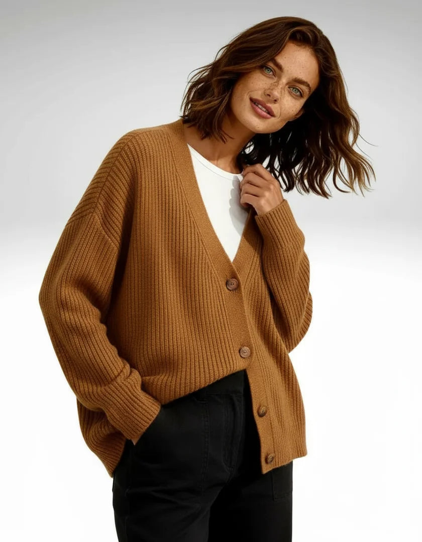 Millfield | Oversized Rib Cardigan