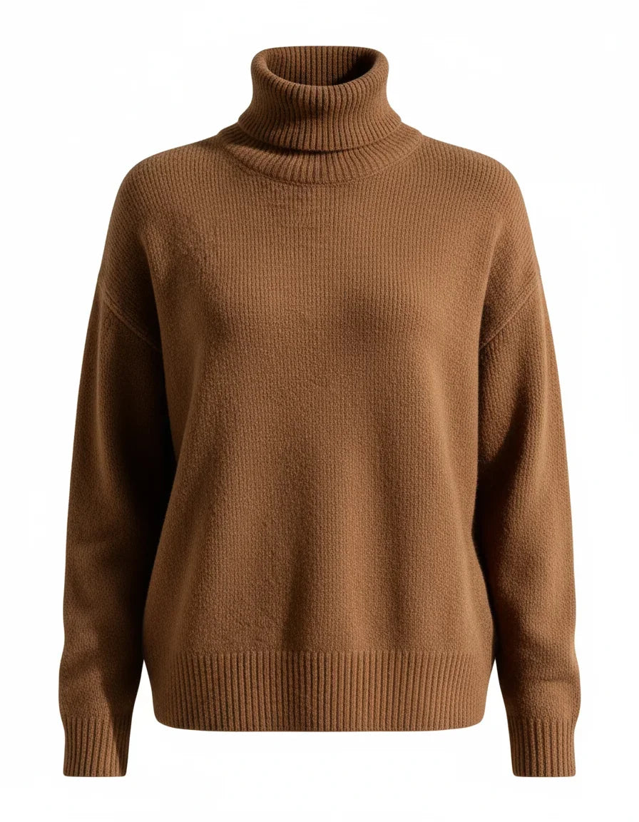 Millfield Oversized Roll-Neck Jumper