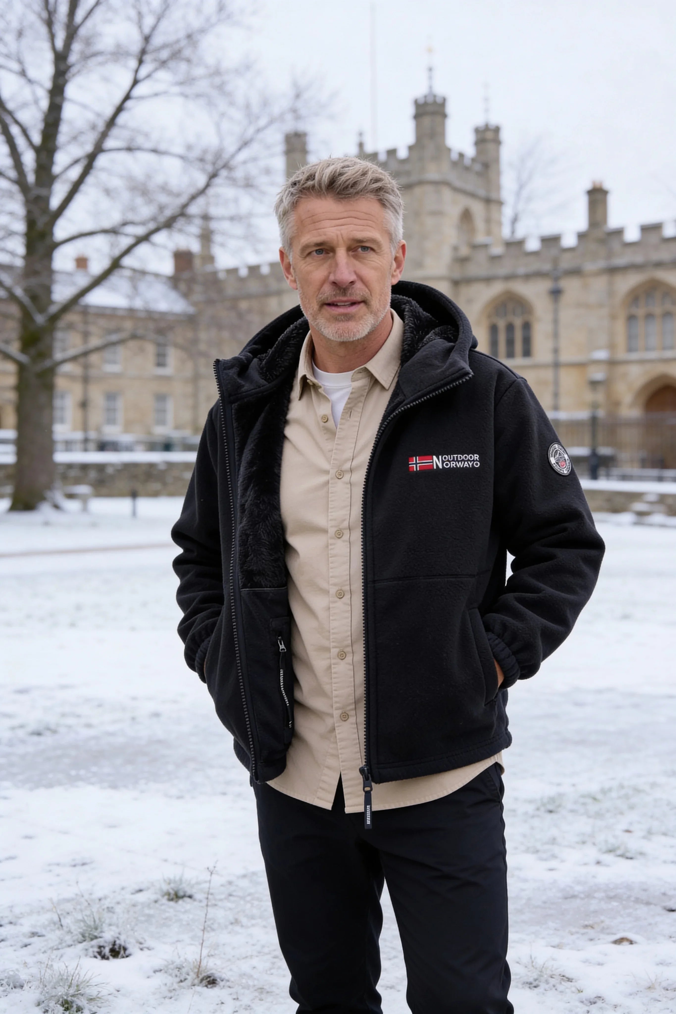 Millfield Norway Sherpa-Lined Hooded Jacket