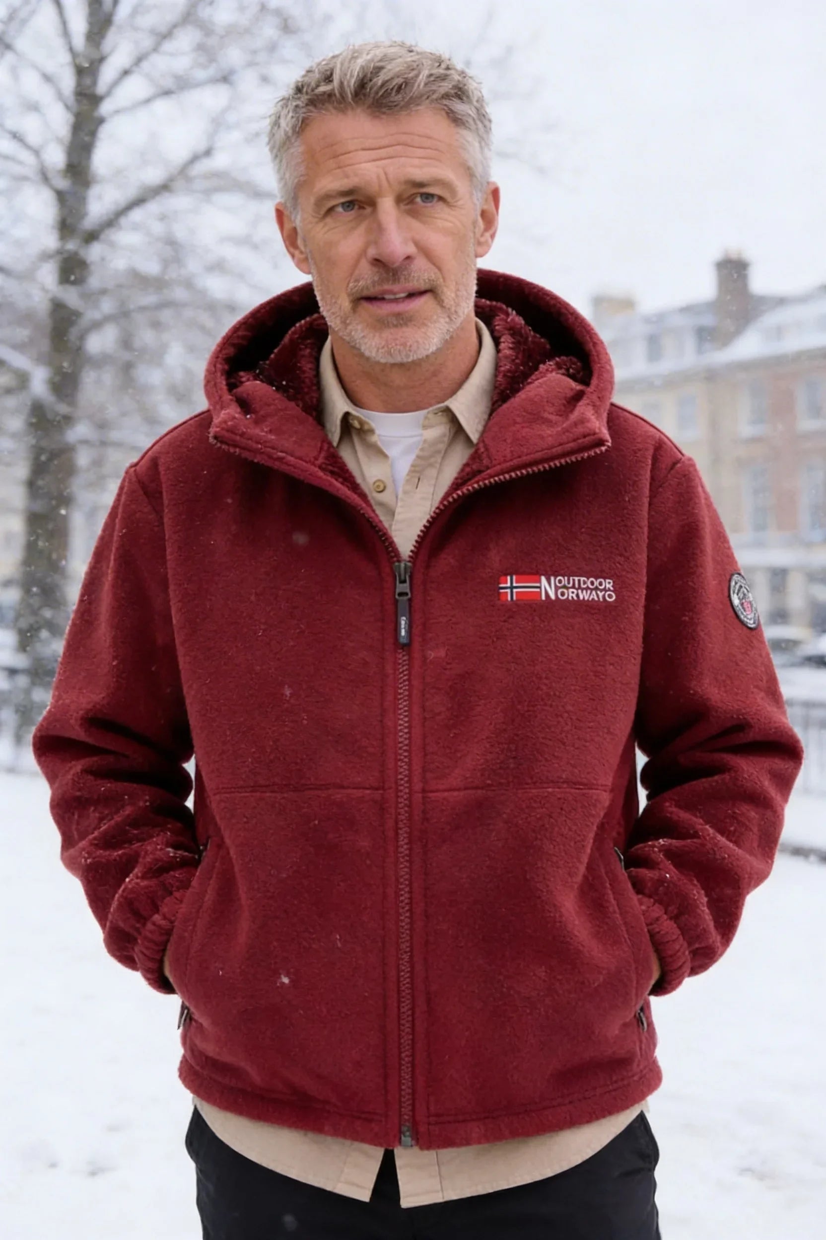 Millfield Norway Sherpa-Lined Hooded Jacket