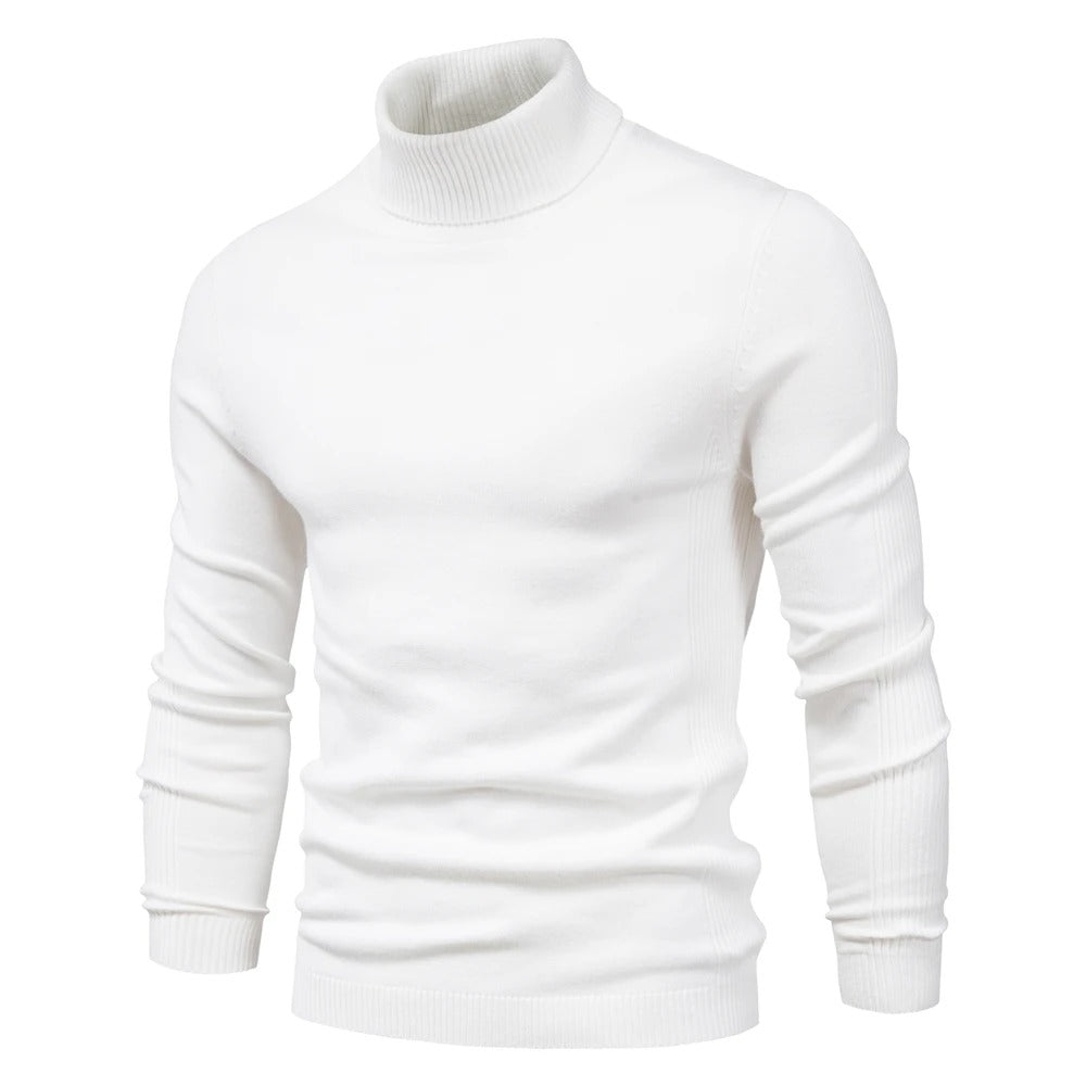 Millfield Studio Merino Roll‑Neck Jumper