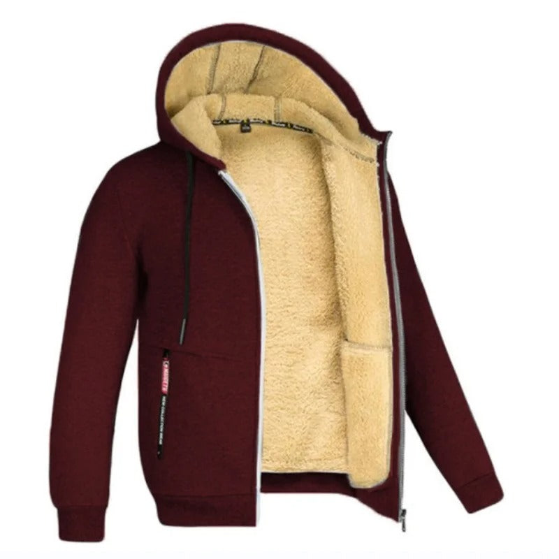 Millfield City Fleece‑Lined Hooded Jacket