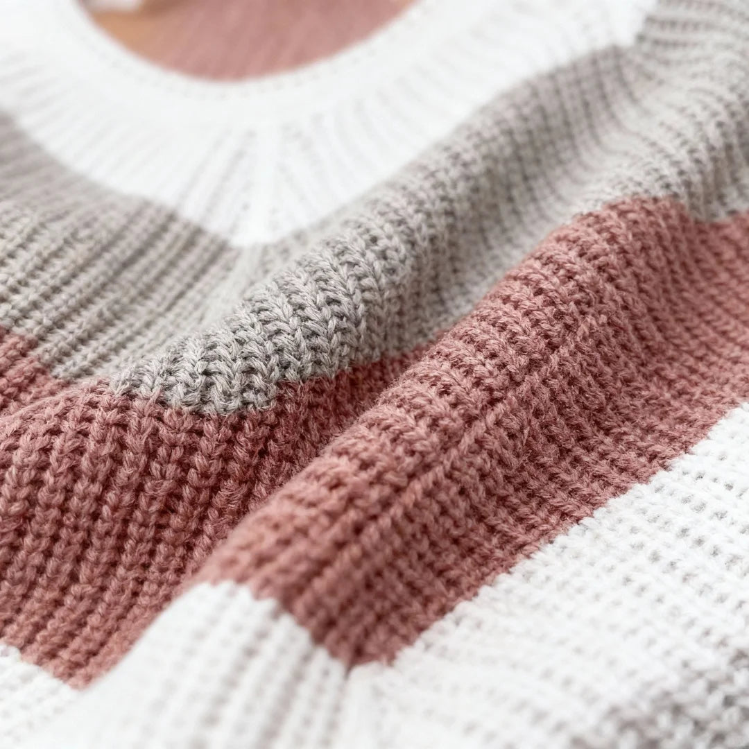 Millfield | Rosewood Chevron Jumper