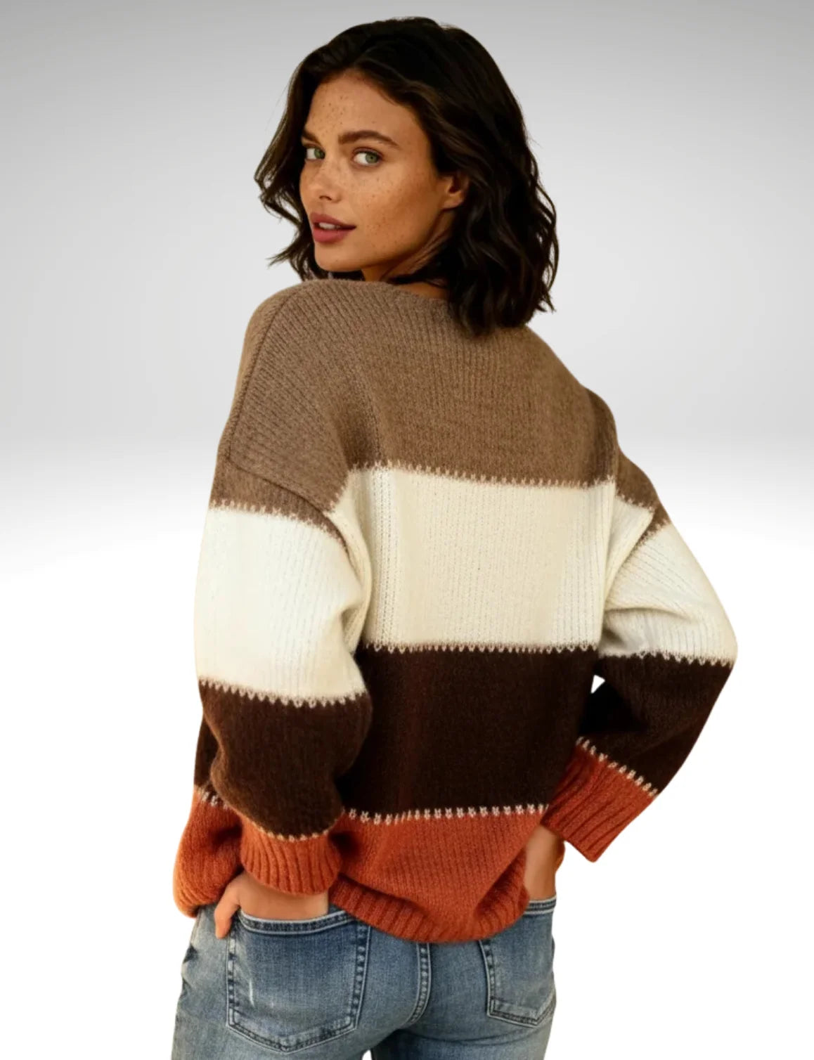 Millfield | Hearthside Colourblock Jumper