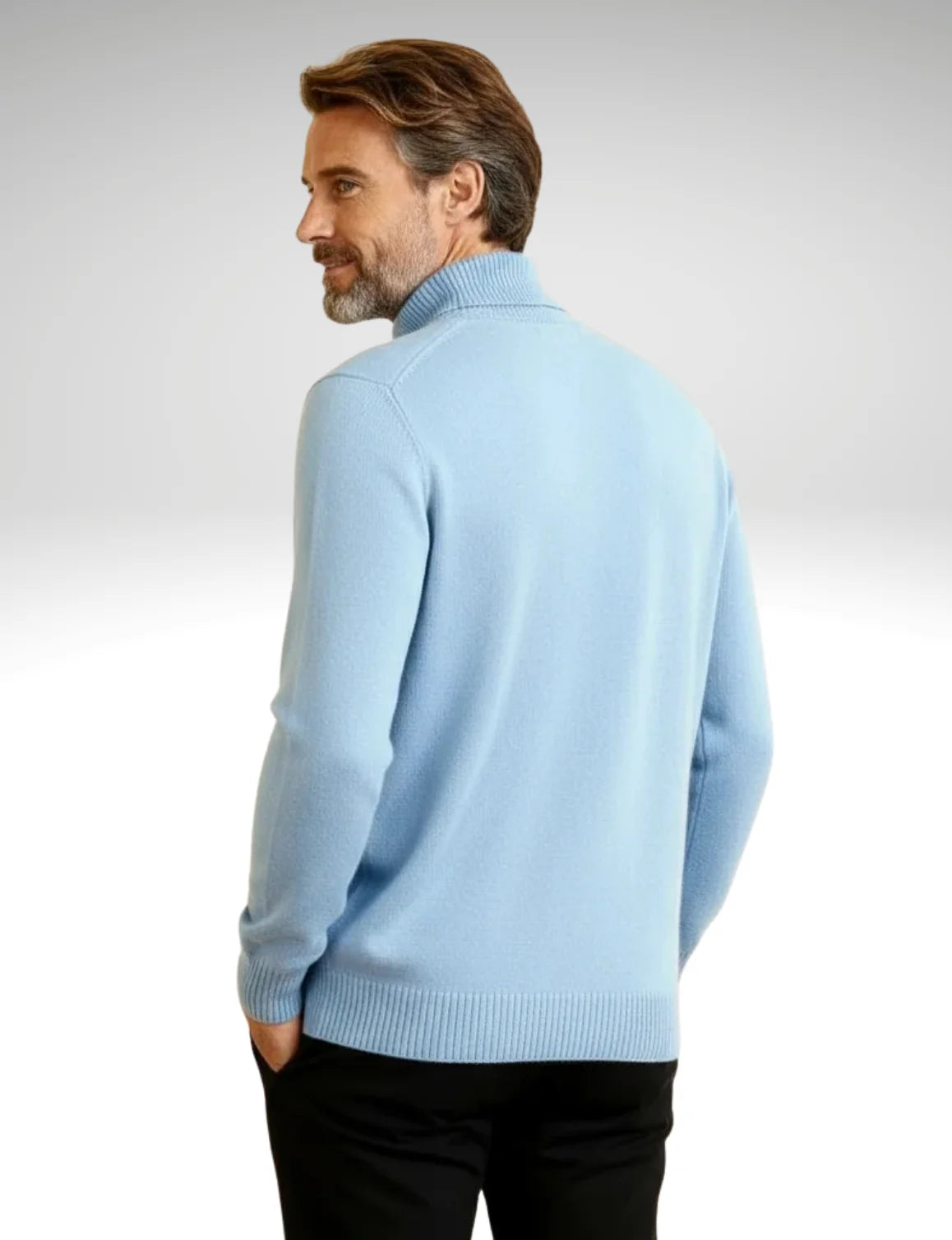 Millfield Studio Merino Roll‑Neck Jumper