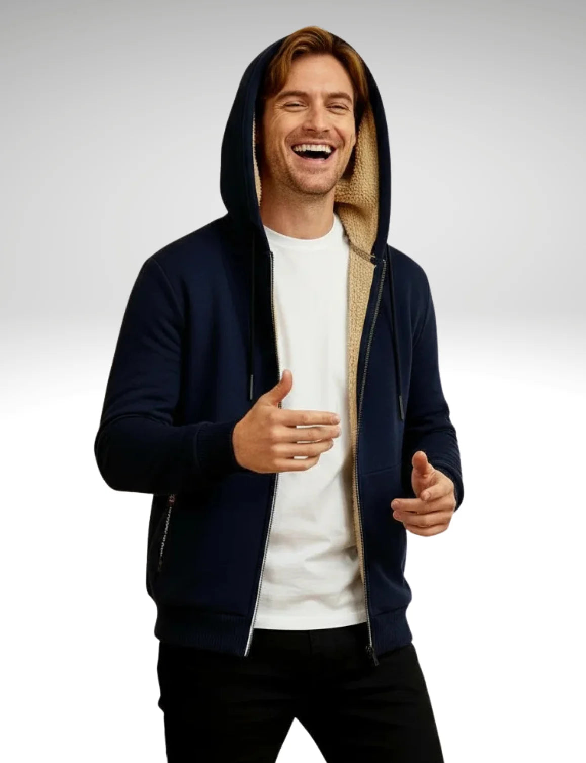 Millfield City Fleece‑Lined Hooded Jacket