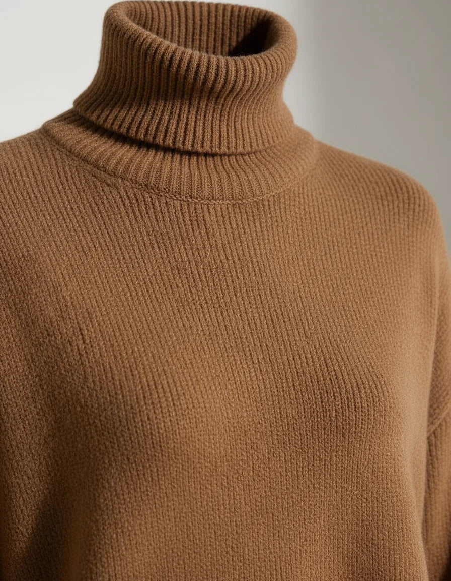 Millfield Oversized Roll-Neck Jumper