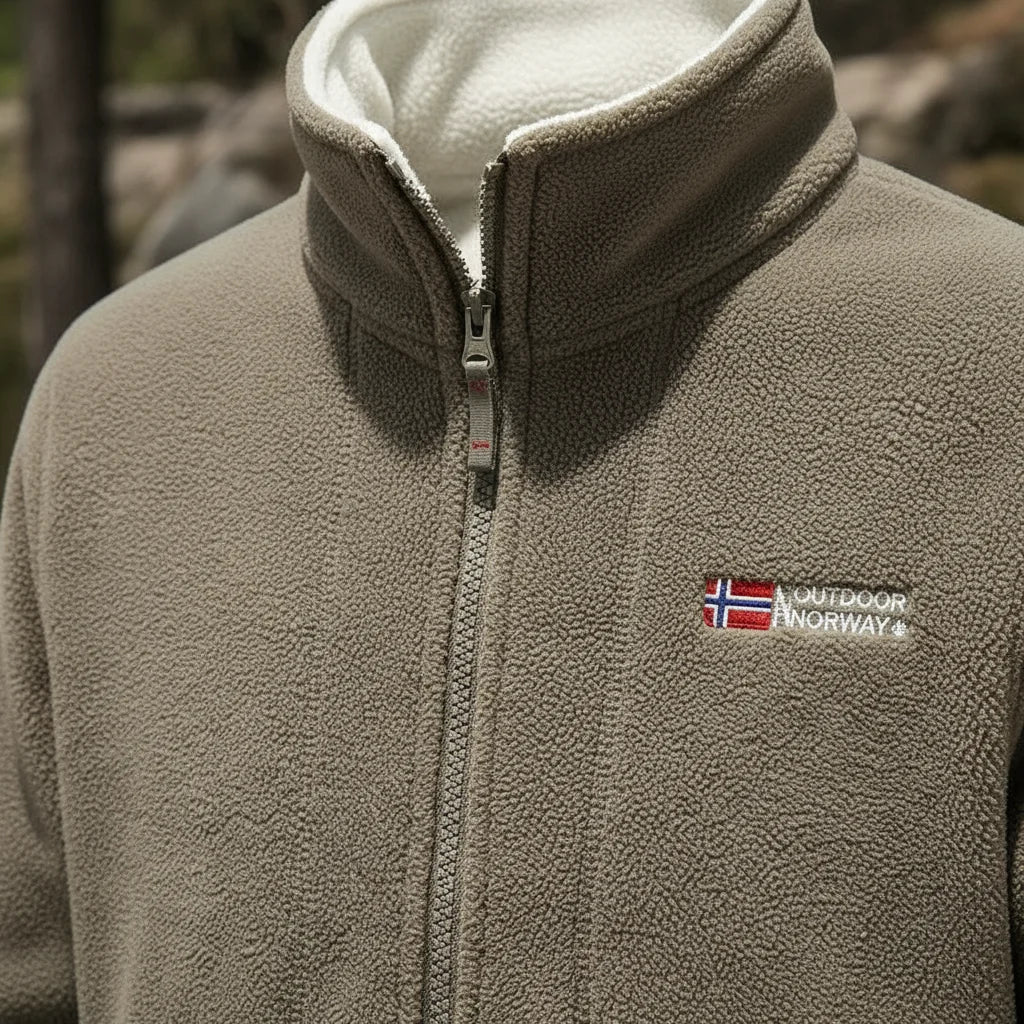 Millfield City Fleece Zip Jacket — Stand Collar