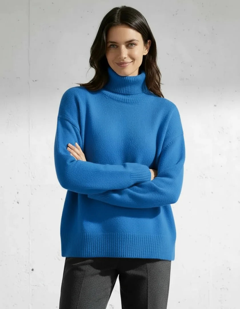 Millfield Oversized Roll-Neck Jumper