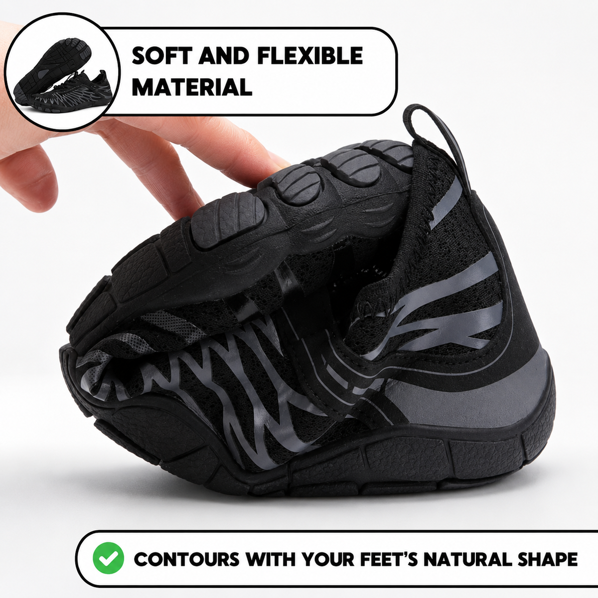 Rambler Pro – Supportive Non-Slip Barefoot Shoes | Unisex | Buy One, Get One Free
