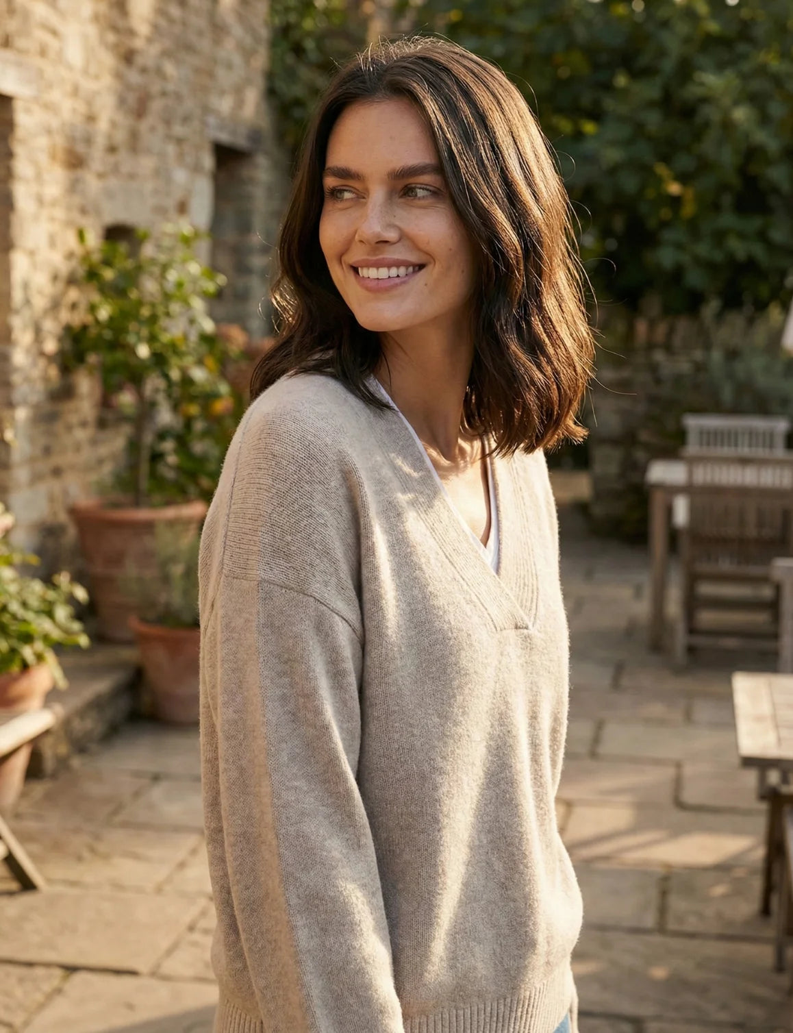 Millfield | Tess V-Neck Soft Jumper