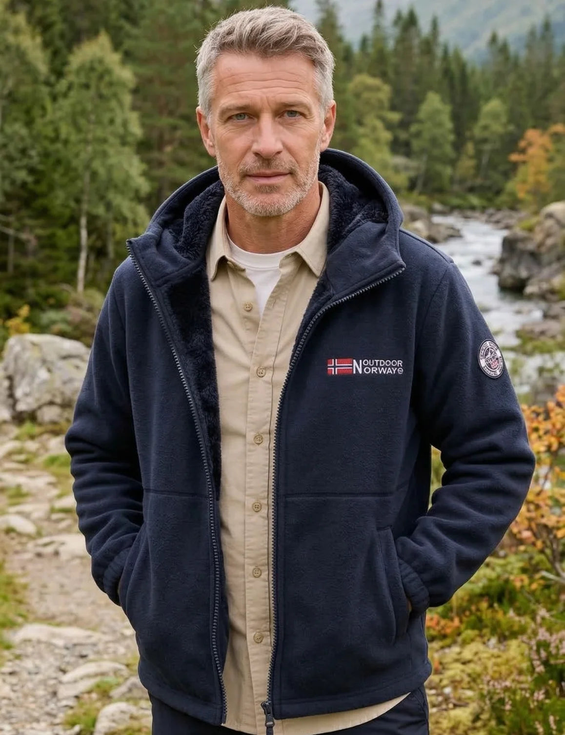 Millfield Norway Sherpa-Lined Hooded Jacket