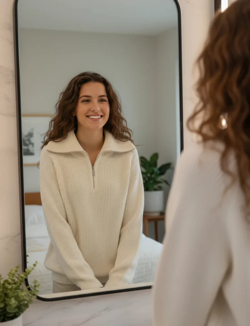 Millfield | Ava Zip-Collar Knit