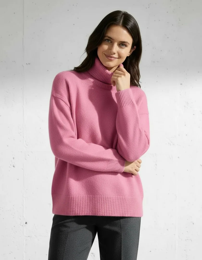Millfield Oversized Roll-Neck Jumper