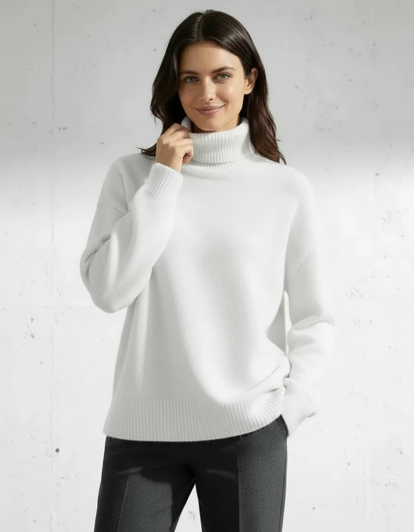 Millfield Oversized Roll-Neck Jumper