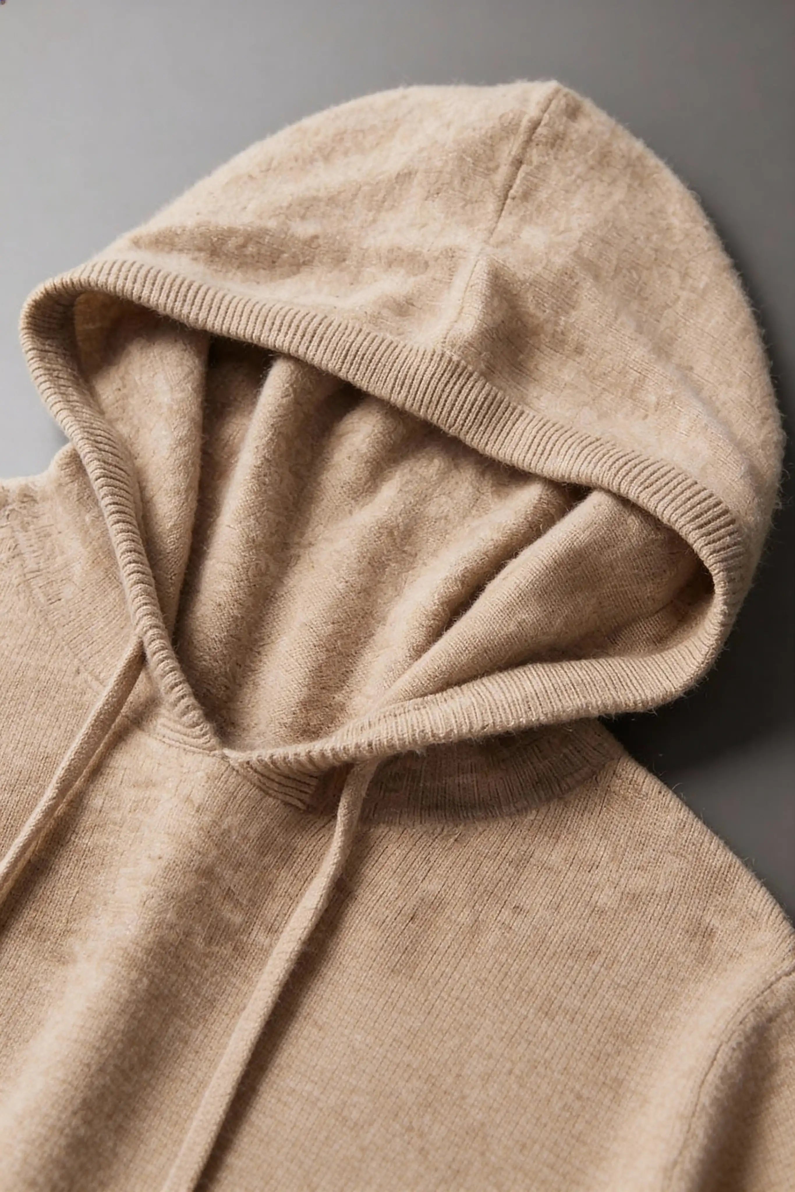 Millfield Oat Knit Hoodie