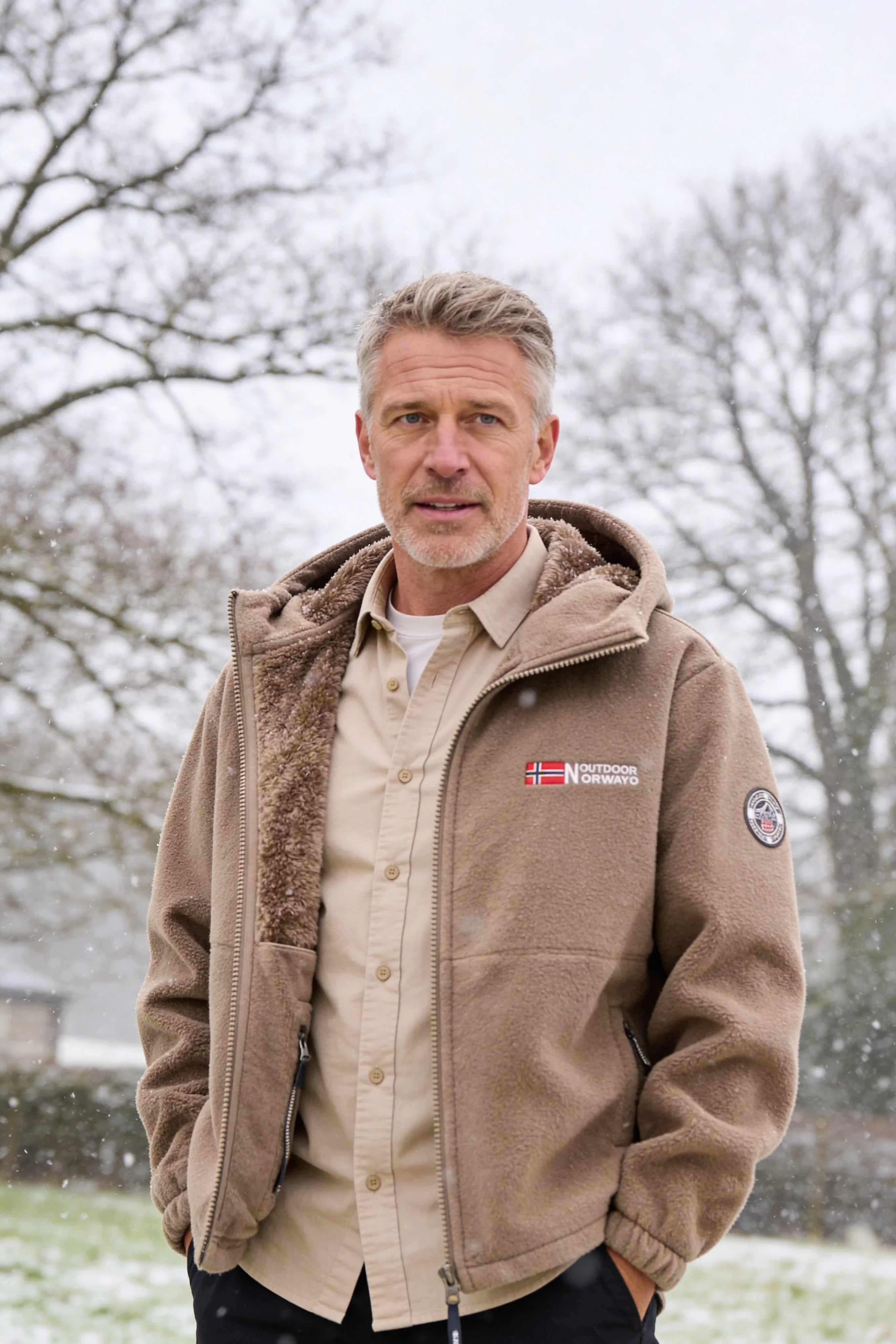 Millfield Norway Sherpa-Lined Hooded Jacket