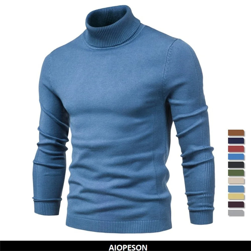 Millfield Studio Merino Roll‑Neck Jumper