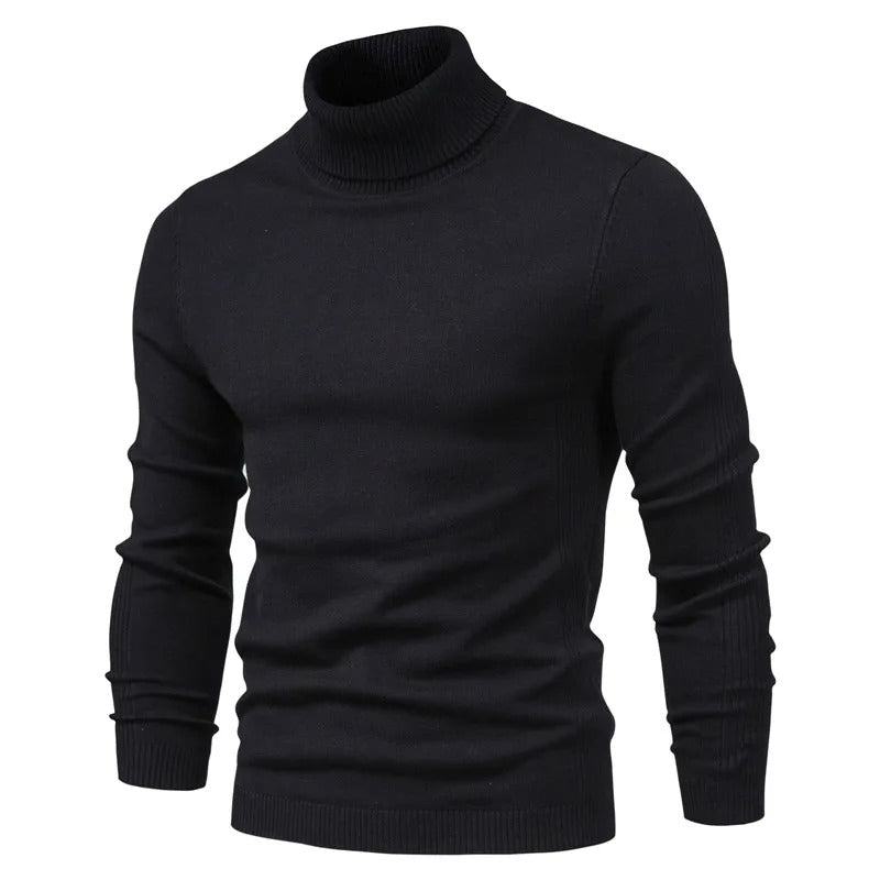 Millfield Studio Merino Roll‑Neck Jumper